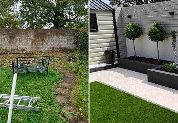 Garden Renovation & Makeovers Before and After - Kilare (Ireland)